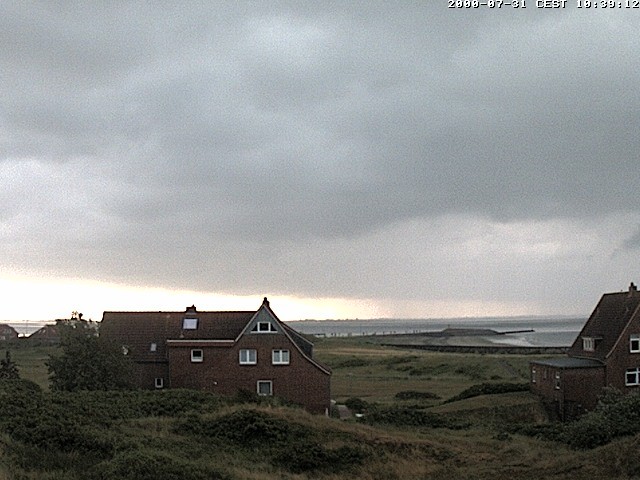 Archiv Foto Webcam Baltrumhus mit Blick auf die Nordsee