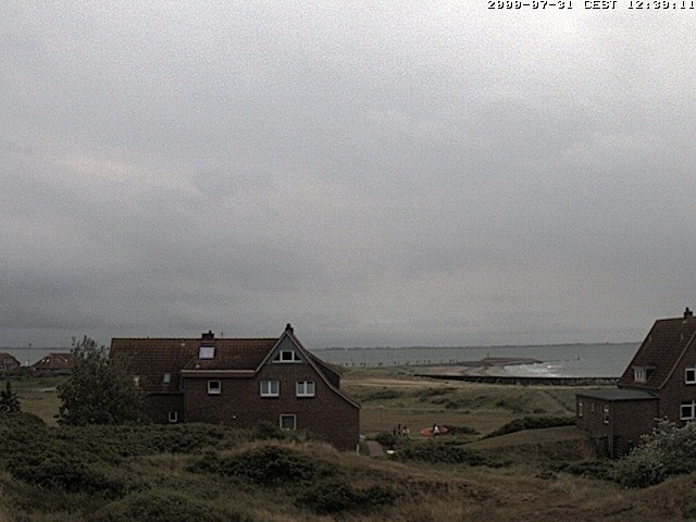 Archiv Foto Webcam Baltrumhus mit Blick auf die Nordsee