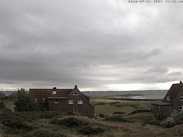 Archiv Foto Webcam Baltrumhus mit Blick auf die Nordsee