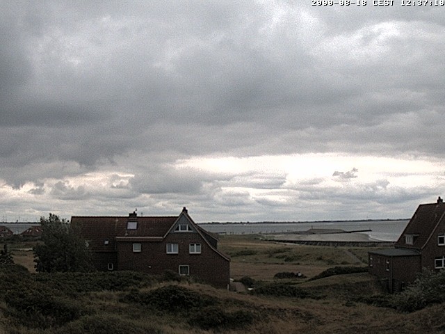 Archiv Foto Webcam Baltrumhus mit Blick auf die Nordsee