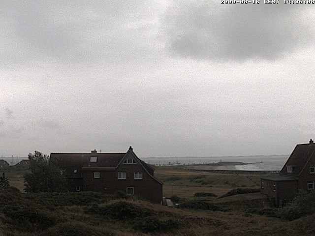 Archiv Foto Webcam Baltrumhus mit Blick auf die Nordsee