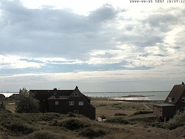 Archiv Foto Webcam Baltrumhus mit Blick auf die Nordsee
