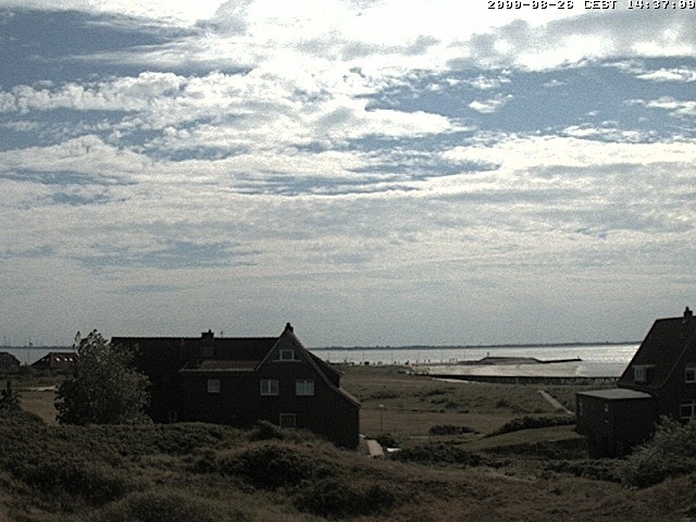 Archiv Foto Webcam Baltrumhus mit Blick auf die Nordsee