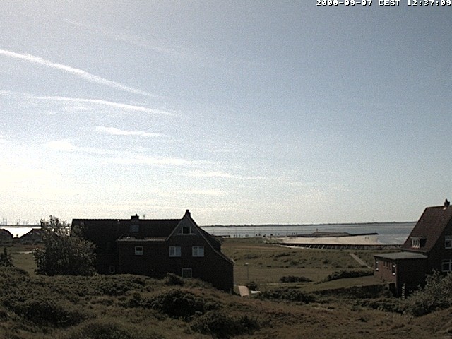 Archiv Foto Webcam Baltrumhus mit Blick auf die Nordsee
