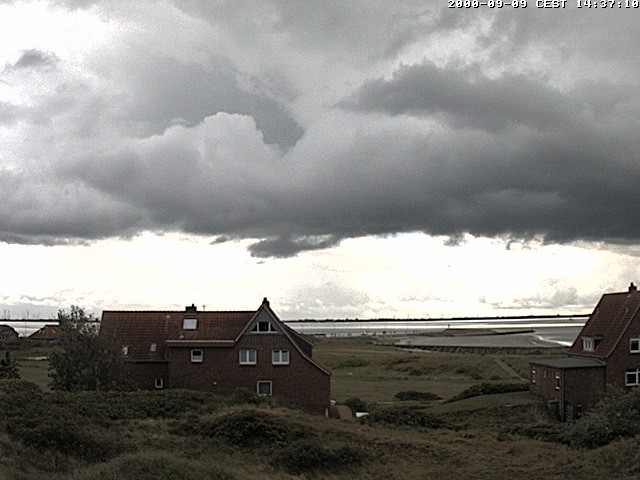 Archiv Foto Webcam Baltrumhus mit Blick auf die Nordsee