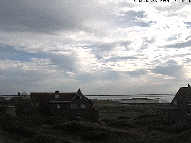 Archiv Foto Webcam Baltrumhus mit Blick auf die Nordsee