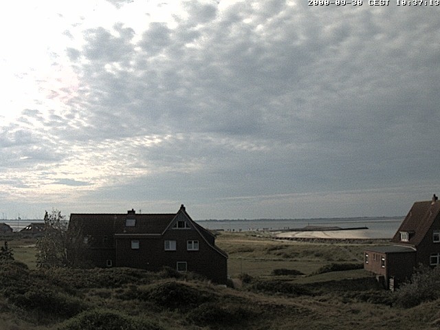 Archiv Foto Webcam Baltrumhus mit Blick auf die Nordsee