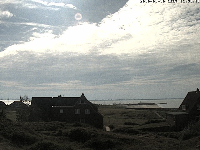Archiv Foto Webcam Baltrumhus mit Blick auf die Nordsee