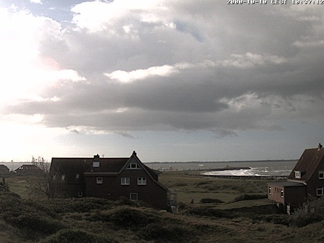 Archiv Foto Webcam Baltrumhus mit Blick auf die Nordsee
