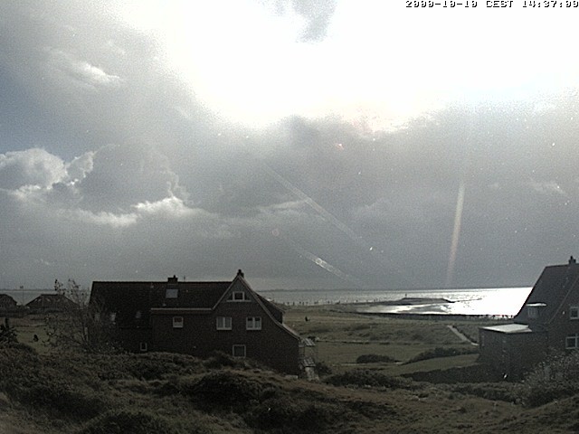 Archiv Foto Webcam Baltrumhus mit Blick auf die Nordsee