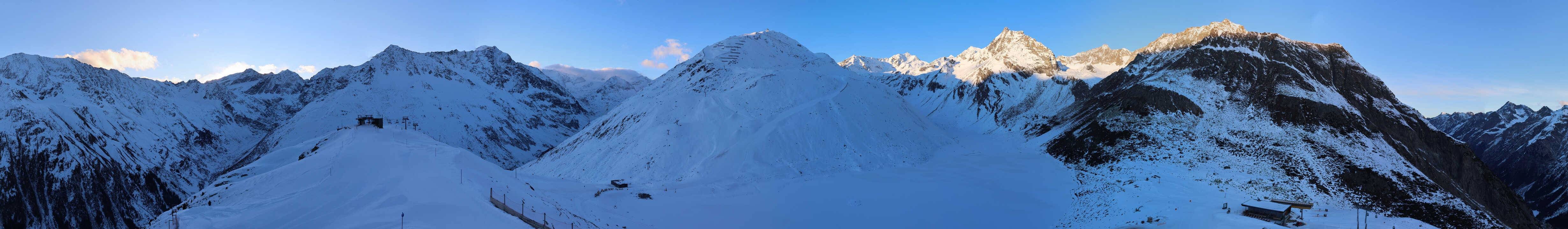 Archiv Foto Webcam Panoramablick auf den Rifflsee