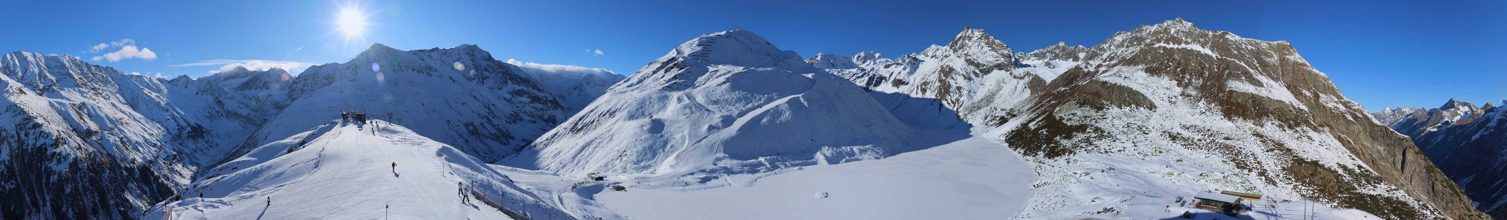 Archiv Foto Webcam Panoramablick auf den Rifflsee