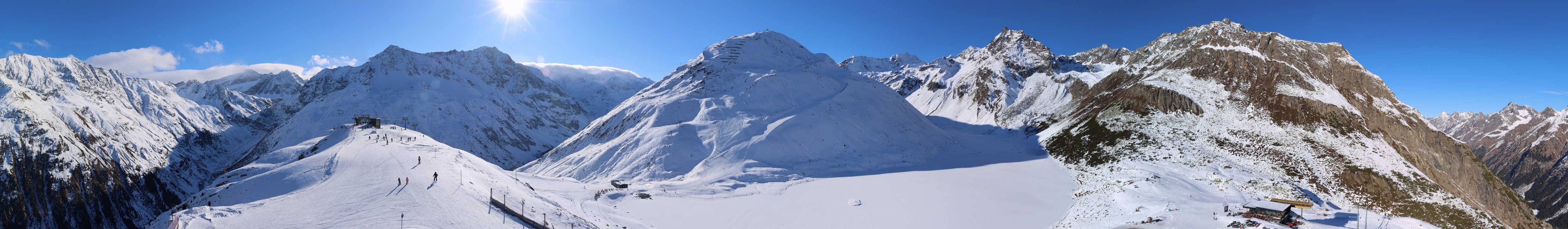 Archiv Foto Webcam Panoramablick auf den Rifflsee