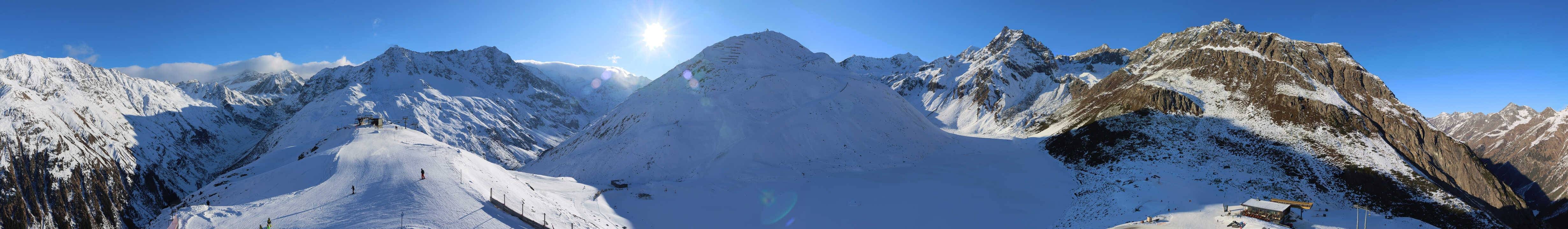 Archiv Foto Webcam Panoramablick auf den Rifflsee