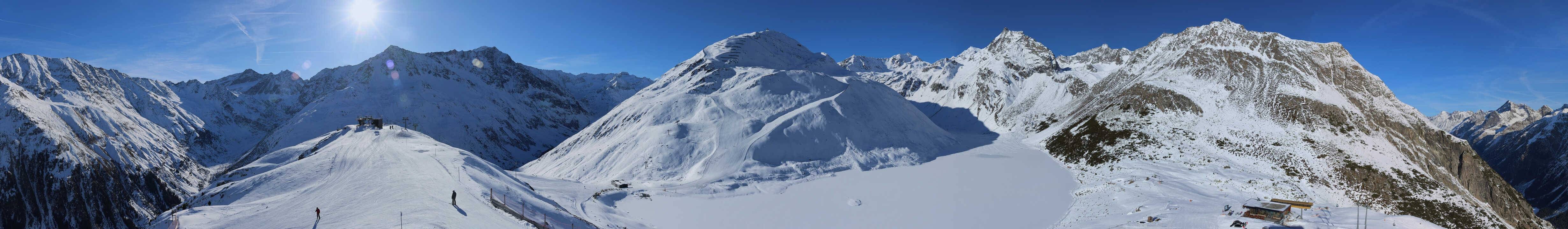 Archiv Foto Webcam Panoramablick auf den Rifflsee