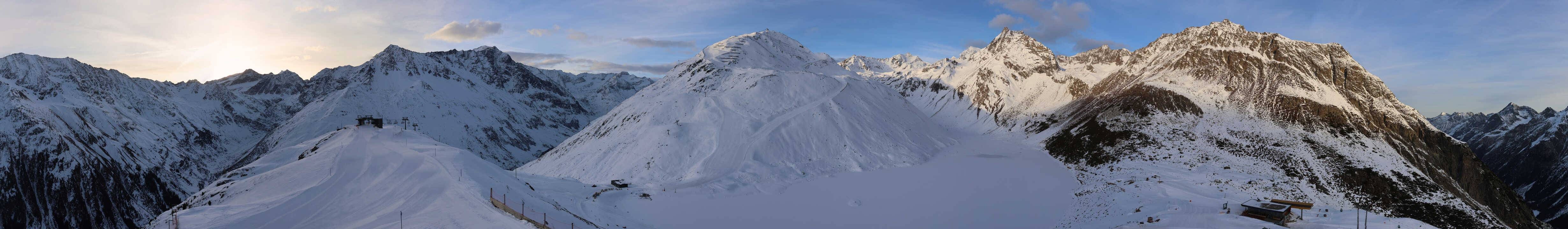 Archiv Foto Webcam Panoramablick auf den Rifflsee