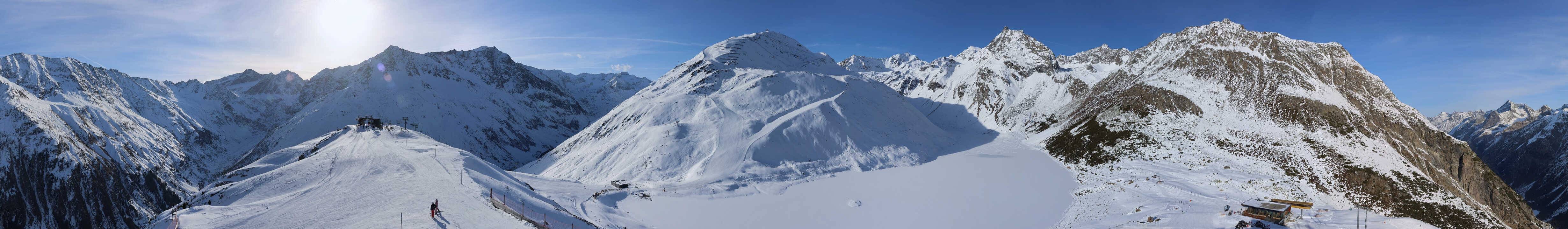 Archiv Foto Webcam Panoramablick auf den Rifflsee