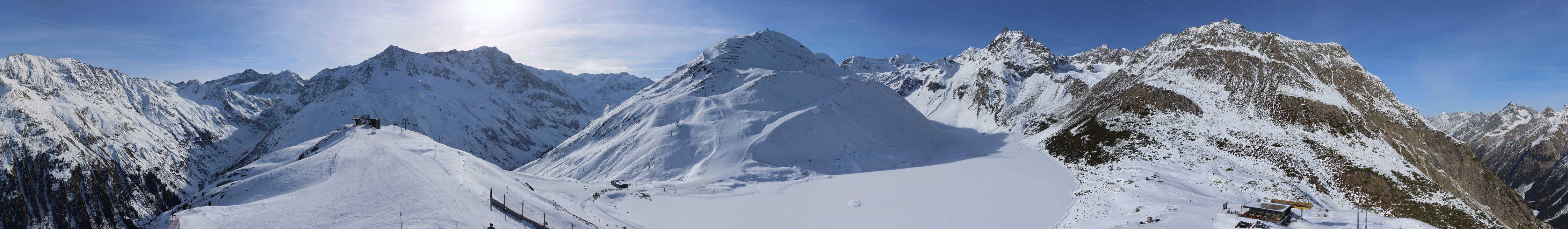 Archiv Foto Webcam Panoramablick auf den Rifflsee