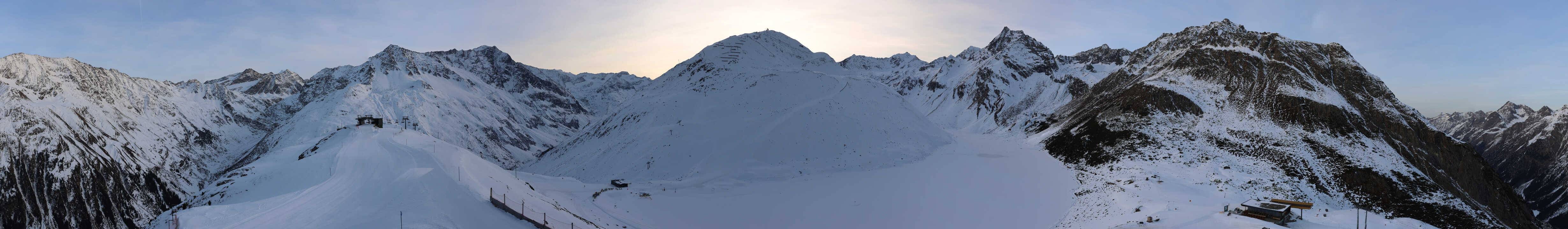 Archiv Foto Webcam Panoramablick auf den Rifflsee