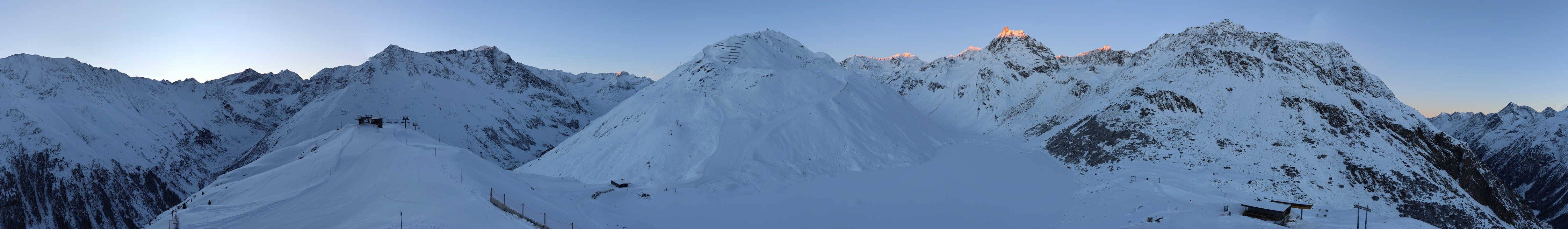 Archiv Foto Webcam Panoramablick auf den Rifflsee