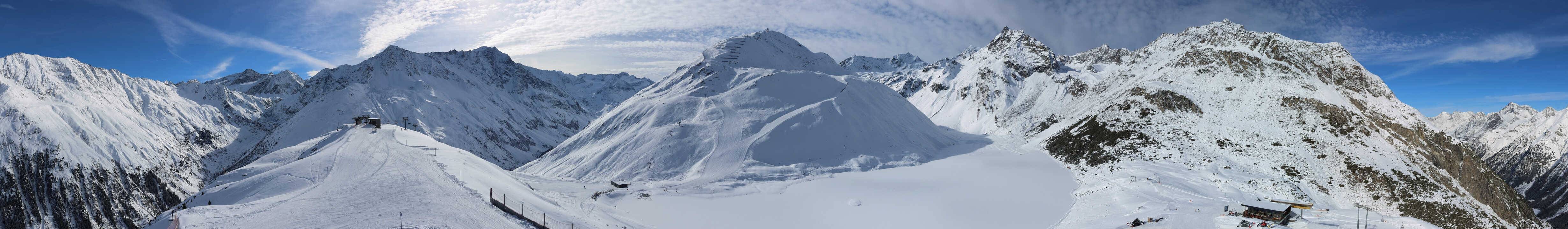 Archiv Foto Webcam Panoramablick auf den Rifflsee