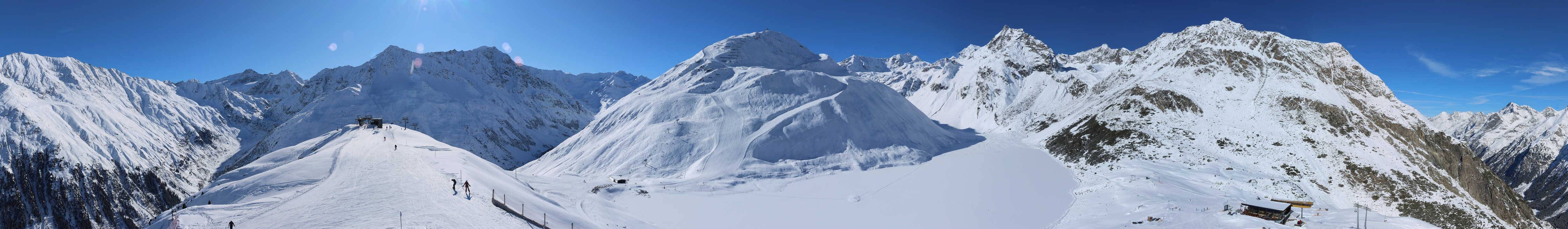 Archiv Foto Webcam Panoramablick auf den Rifflsee