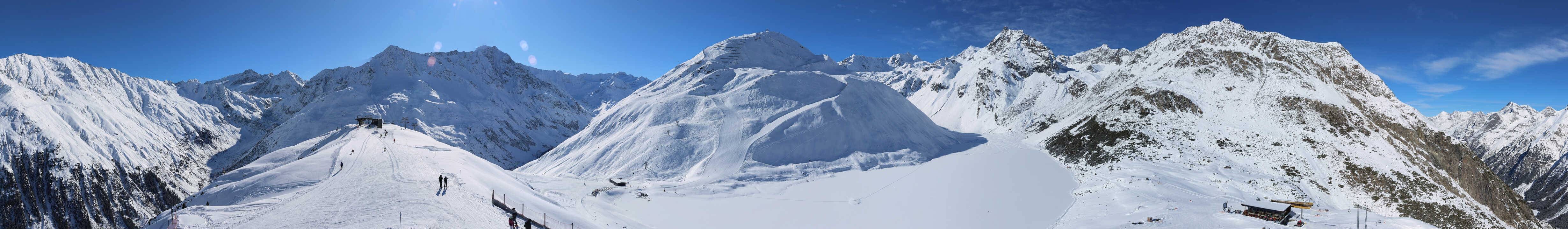 Archiv Foto Webcam Panoramablick auf den Rifflsee