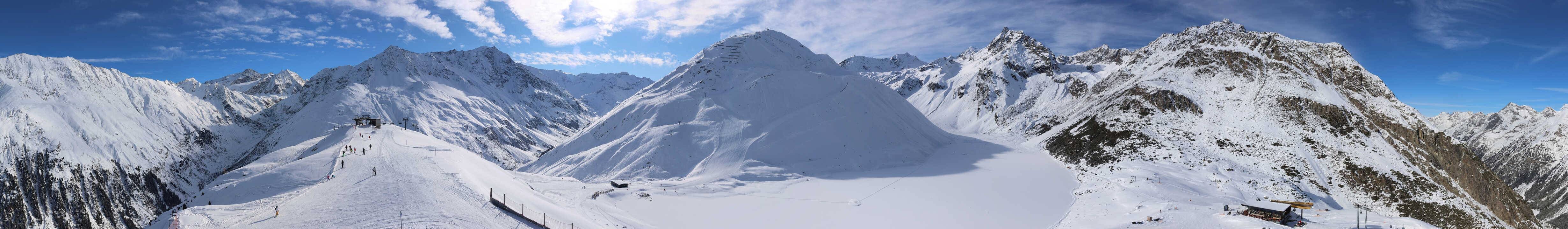 Archiv Foto Webcam Panoramablick auf den Rifflsee