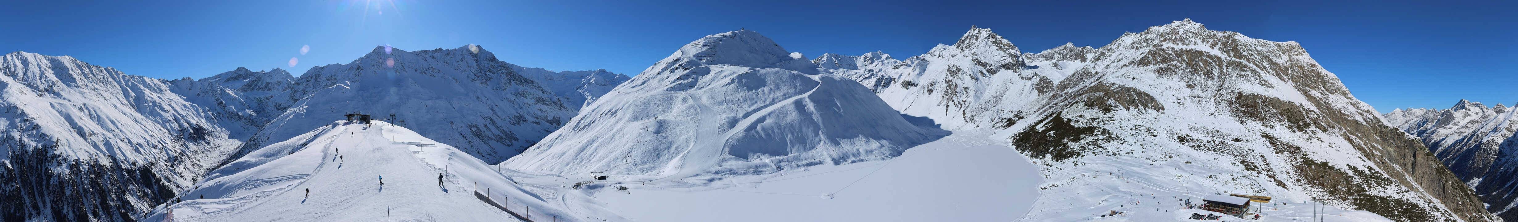 Archiv Foto Webcam Panoramablick auf den Rifflsee