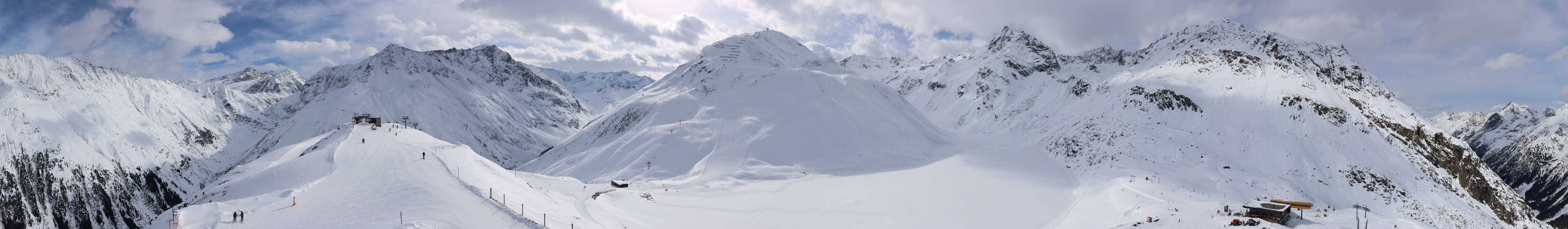 Archiv Foto Webcam Panoramablick auf den Rifflsee