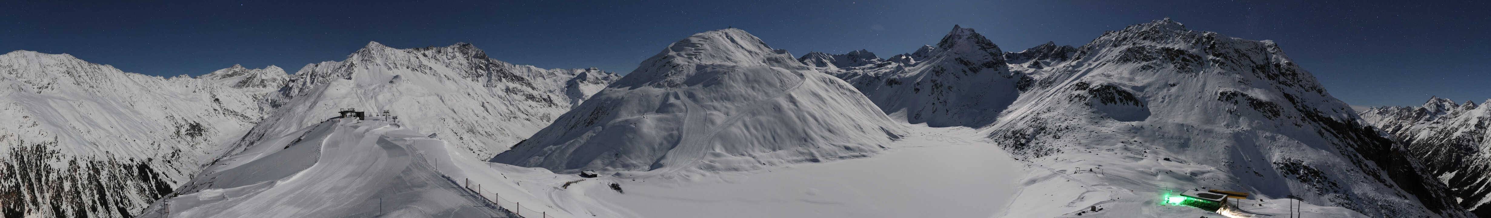 Archived image Webcam Pitztal - Rifflsee