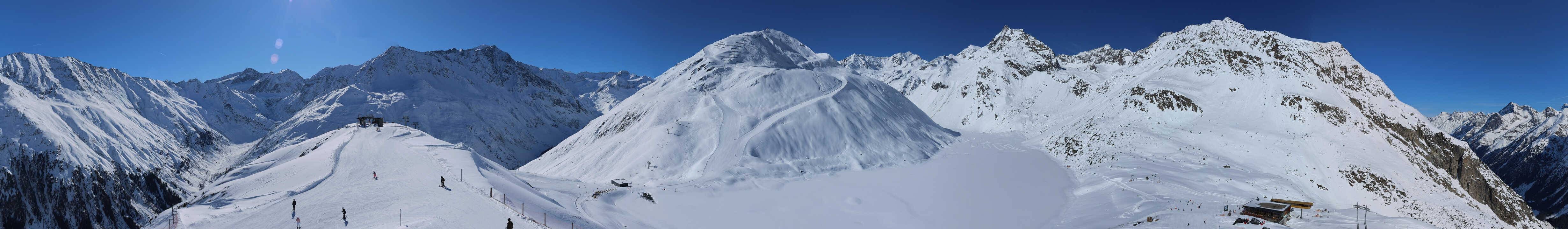 Archived image Webcam Pitztal - Rifflsee