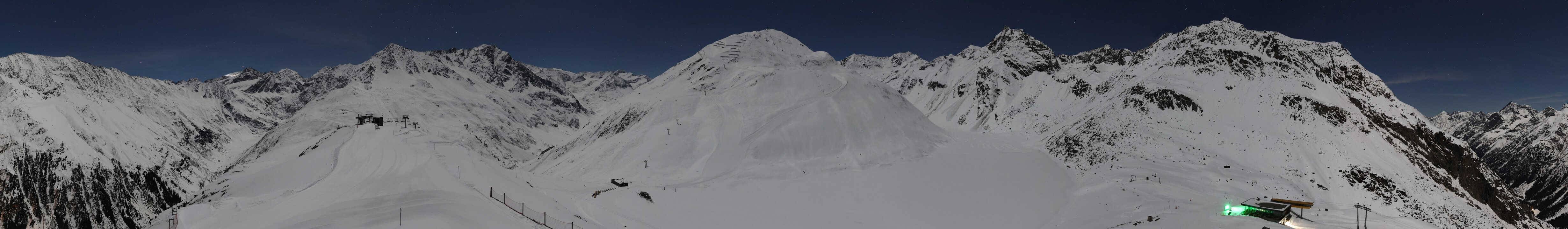 Archived image Webcam Pitztal - Rifflsee