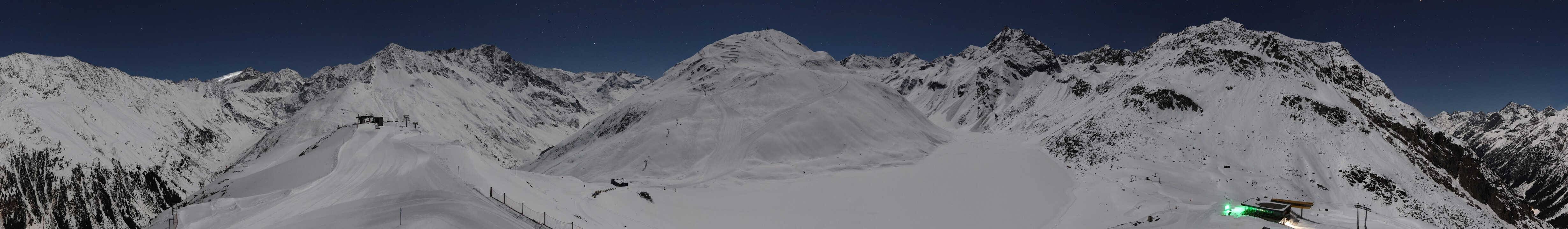 Archived image Webcam Pitztal - Rifflsee