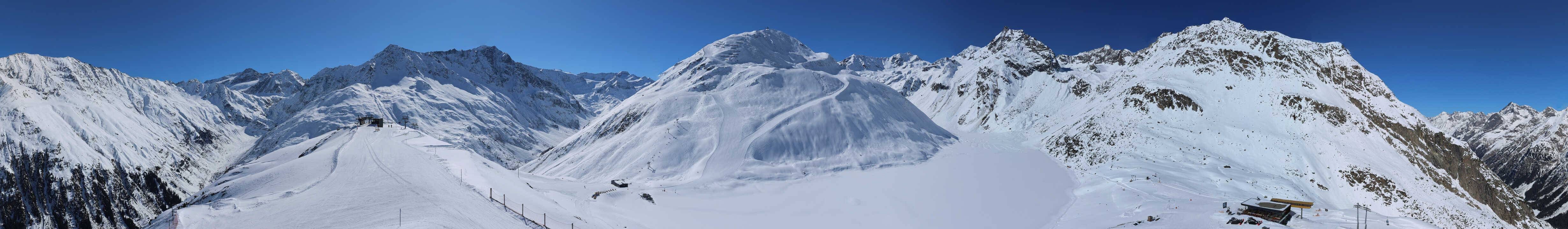 Archived image Webcam Pitztal - Rifflsee