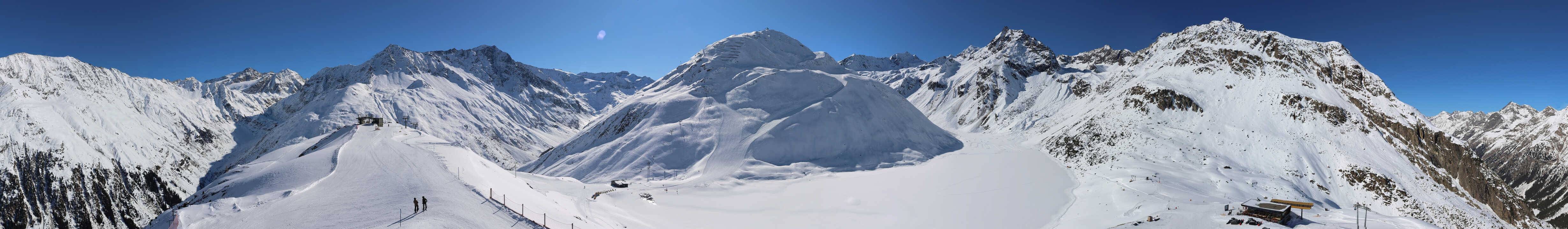 Archiv Foto Webcam Panoramablick auf den Rifflsee