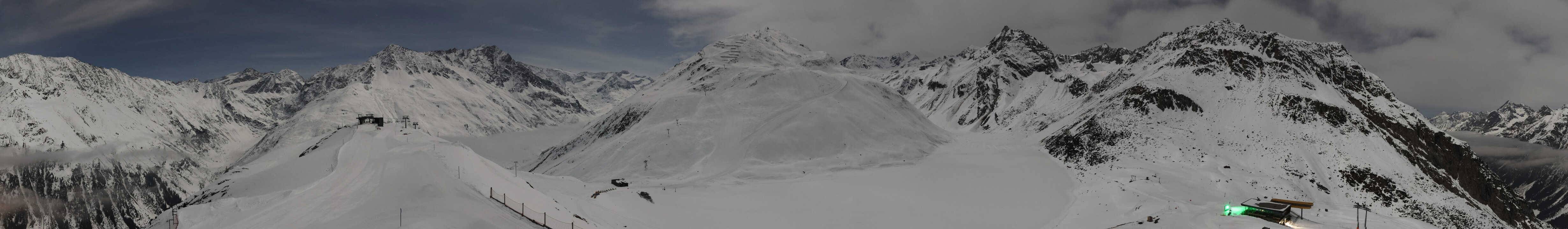 Archiv Foto Webcam Panoramablick auf den Rifflsee