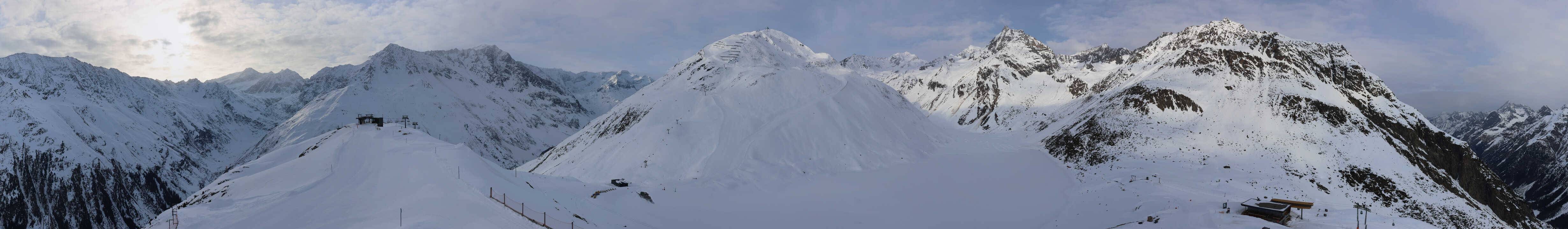 Archiv Foto Webcam Panoramablick auf den Rifflsee