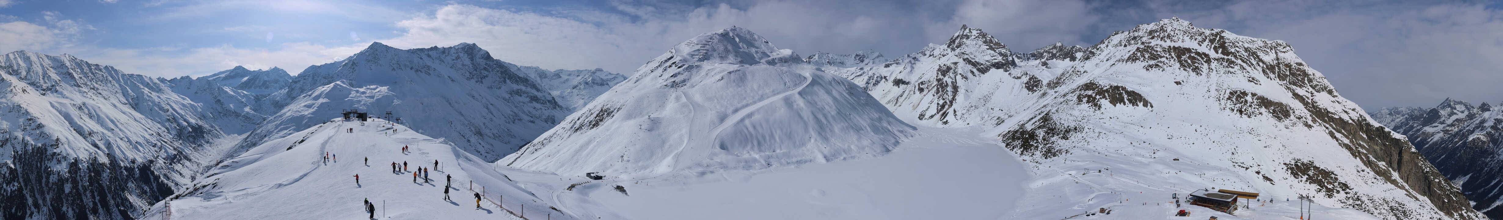 Archiv Foto Webcam Panoramablick auf den Rifflsee