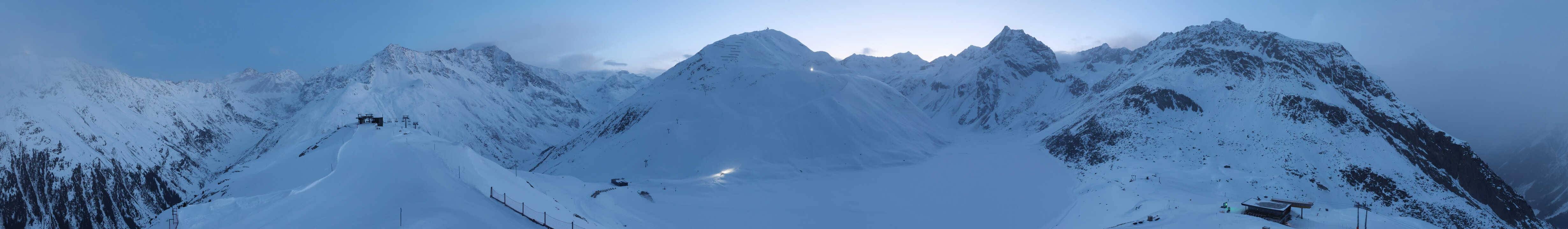 Archiv Foto Webcam Panoramablick auf den Rifflsee