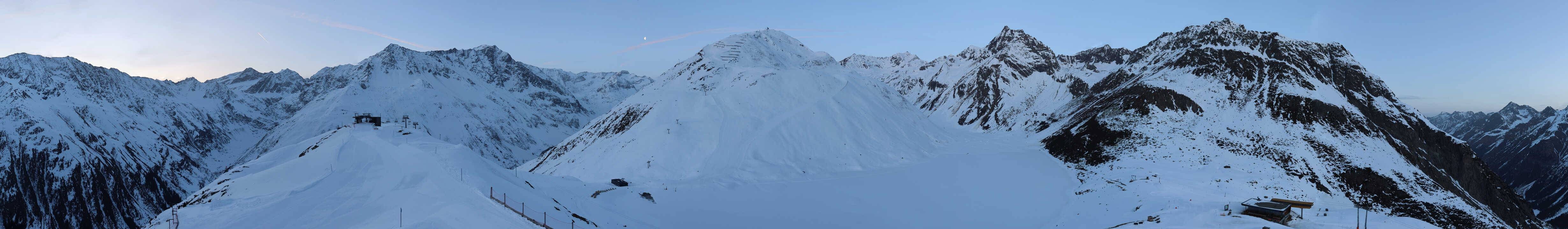 Archiv Foto Webcam Panoramablick auf den Rifflsee