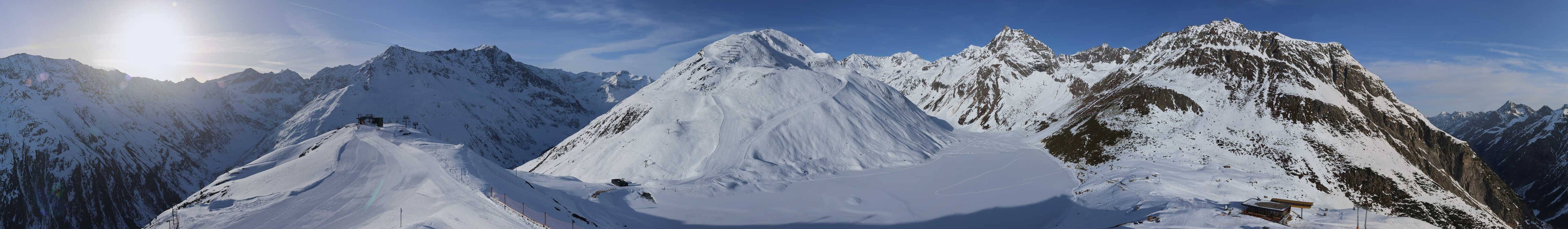 Archiv Foto Webcam Panoramablick auf den Rifflsee