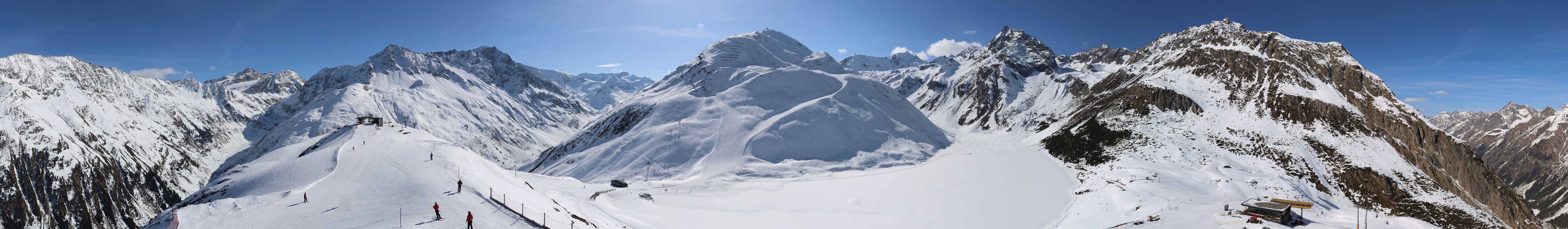 Archiv Foto Webcam Panoramablick auf den Rifflsee