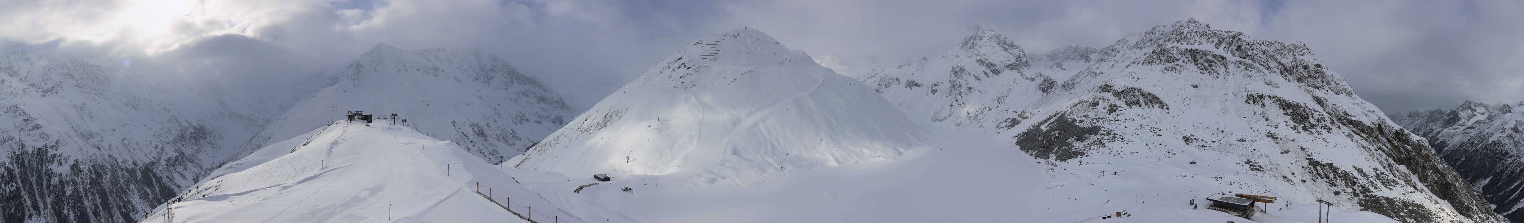 Archiv Foto Webcam Panoramablick auf den Rifflsee
