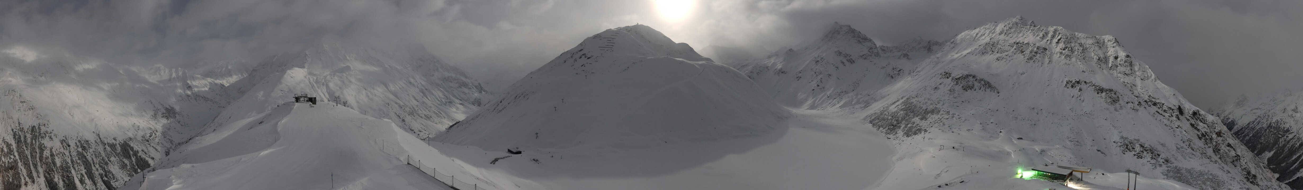 Archiv Foto Webcam Panoramablick auf den Rifflsee