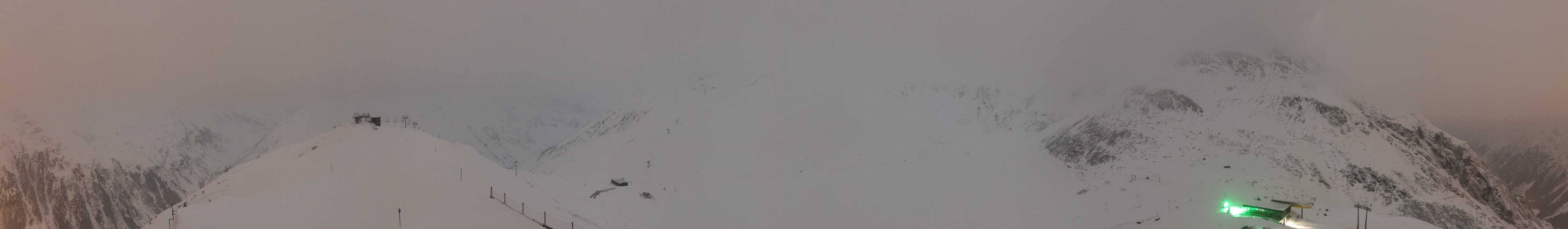 Archived image Webcam Pitztal - Rifflsee