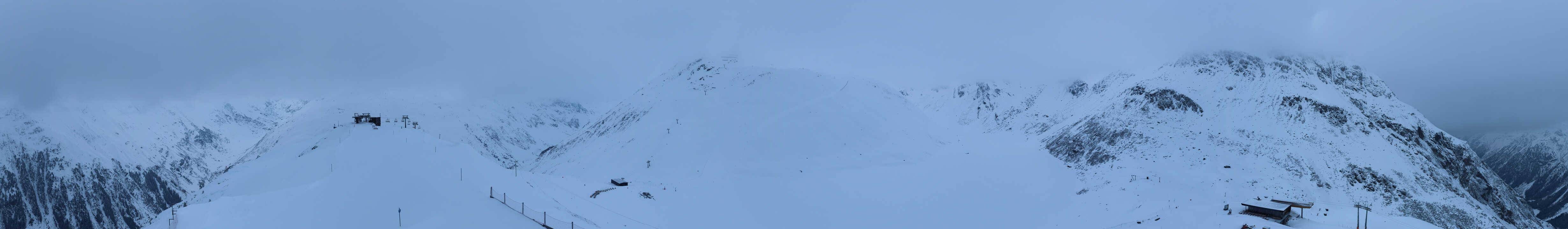 Archived image Webcam Pitztal - Rifflsee