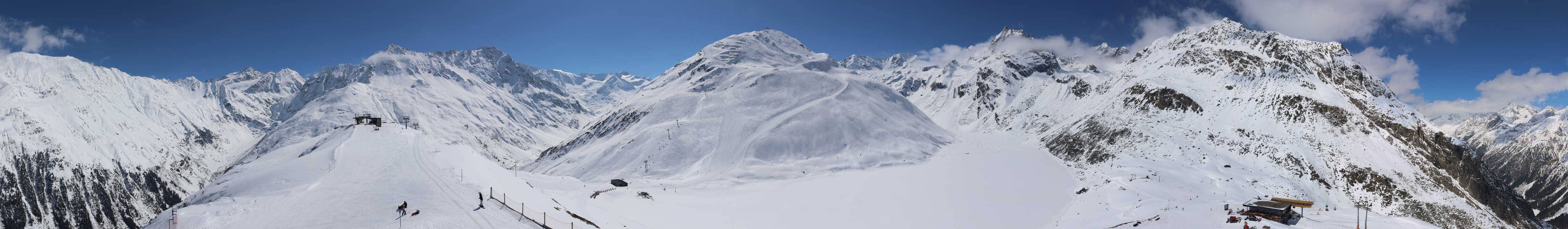 Archived image Webcam Pitztal - Rifflsee