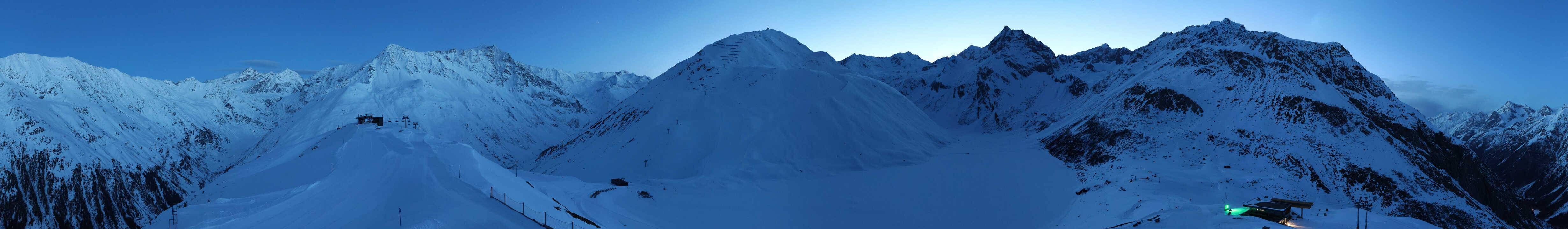 Archived image Webcam Pitztal - Rifflsee