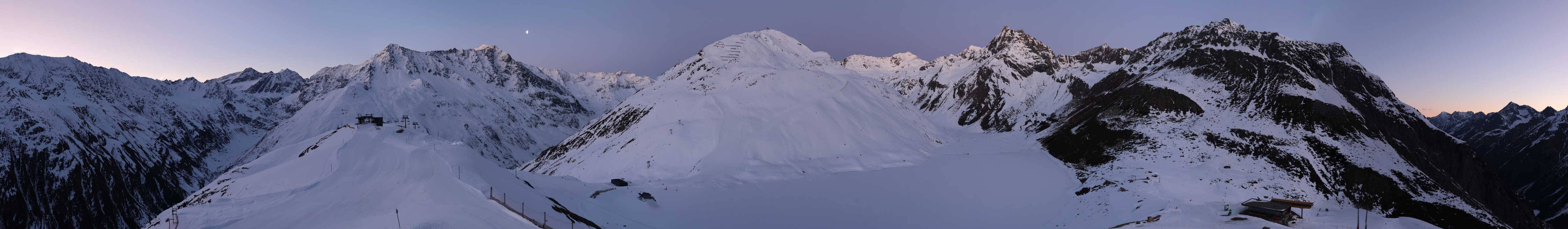 Archived image Webcam Pitztal - Rifflsee